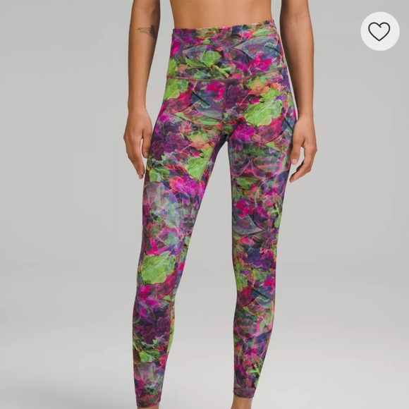 lululemon athletica Multicolor Floral Leggings - Picture 1 of 11